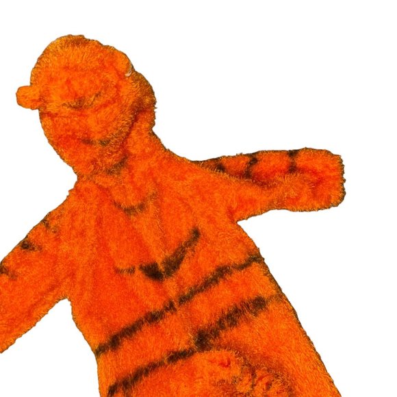 Disney Winnie the Pooh Tigger Costume Infant 24 Mo One Piece Halloween Hooded - Picture 8 of 10